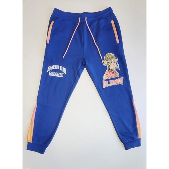 Death Row Records Dr. Bombay Embroidered Sunset Joggers - Picture 2 of 7